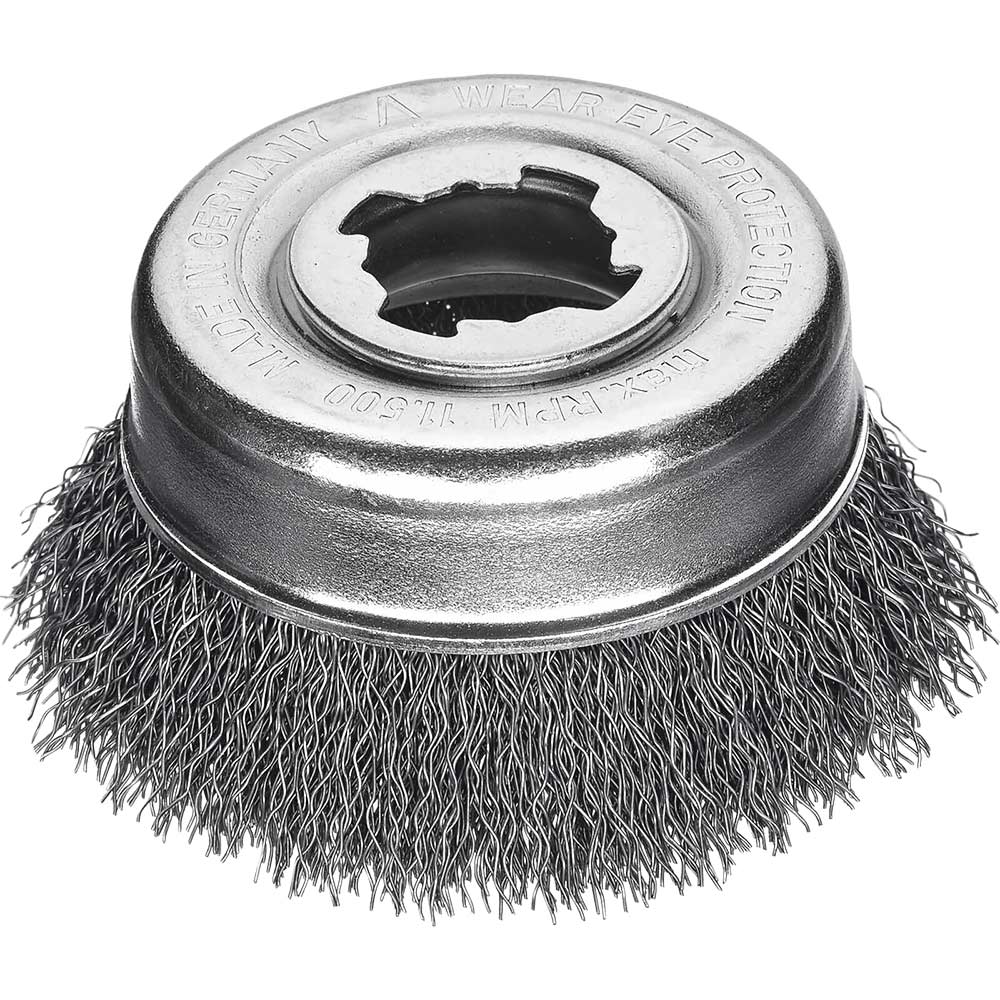 Lessmann X Lock Non Sparking Crimped Wire Cup Brush | Grinder Cup