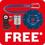 Bosch Professional Claim Free Accessory or Hand Tool