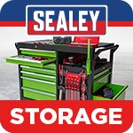 Shop the latest Sealey storage deals. Built for the trade. Organize your workspace for less!