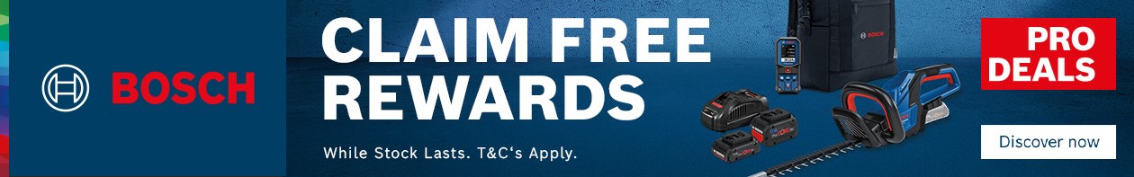 Bosch ProDeals Claim Free Rewards