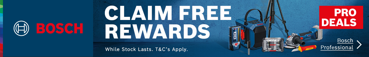 Bosch ProDeals Claim Free Rewards