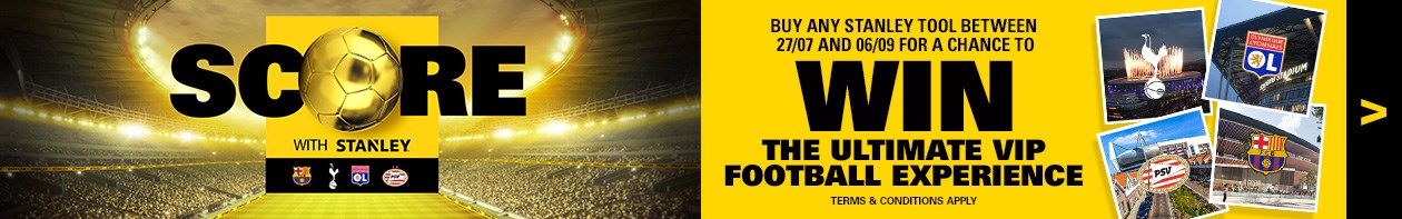 SCORE With STANLEY Win VIP Football Experience
