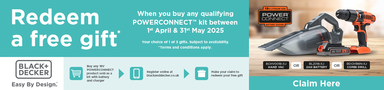 Black and Decker PowerConnect Redemption Black and Decker PowerConnect Redemption