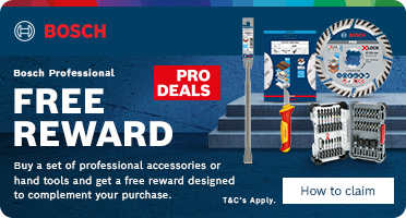 Bosch Professional Free Gift With Accessory or Hand Tool Set Purchase