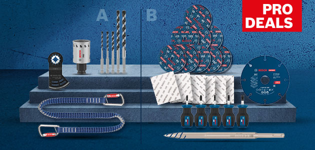 Bosch Professional Claim Free Accessory with Accessories and Hand Tools