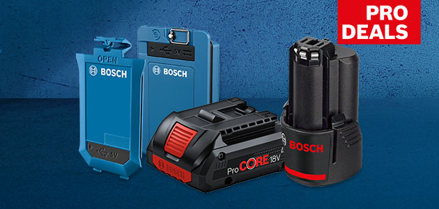 Bosch Professional Buy a Measuring Tool Claim a Free Battery