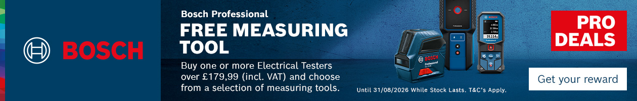 Bosch Professional Free Measuring Tool with Electrical Testers