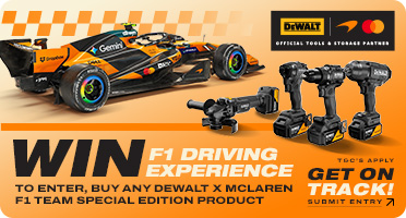 DeWalt X McLaren Win F1 Driving Experience