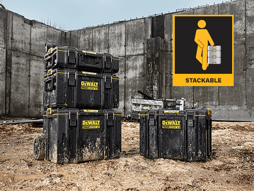 DeWalt Tough System 2.0
Heavy Duty Storage Boxes DeWalt ToughSystem Tool Box
