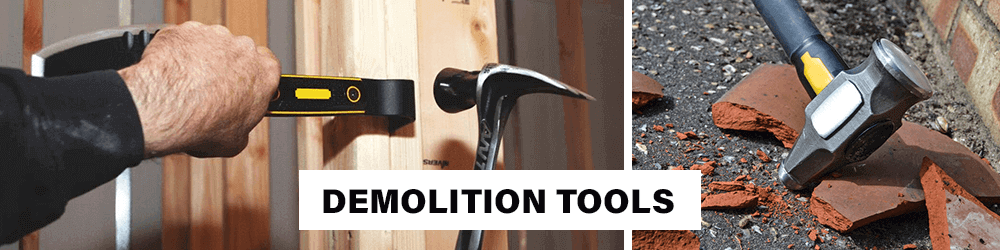 Demolition Tools Bolster Cold Chisel Hammer Mallet Wrecking Bars