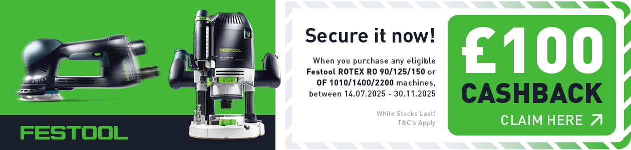 Festool Cashback Promotion Claim