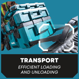 Transport - Efficient Loading And Unloading Makita MAKTRAK Transport