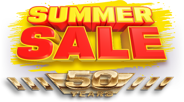 Summer Sale - celebrating 50 years