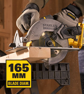 Cordless circular saw with 165mm blade