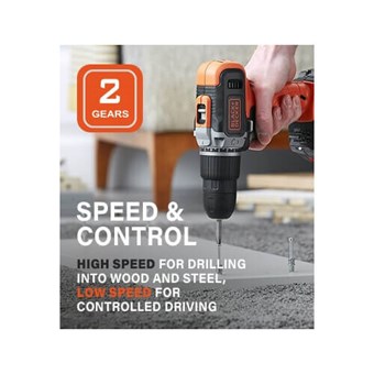 BCD003C2K 2 Speed Gears Combi Drill
