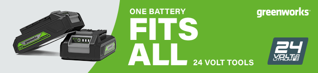 Greenworks GD24X2LT 24v Cordless Battery
