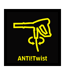 Anti-Twist
Hose with freely rotatable connectors. Karcher HD728B CAGE Anti Twist