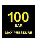 Max. Pressure:
100 bar Karcher HDS7104MX Pressure