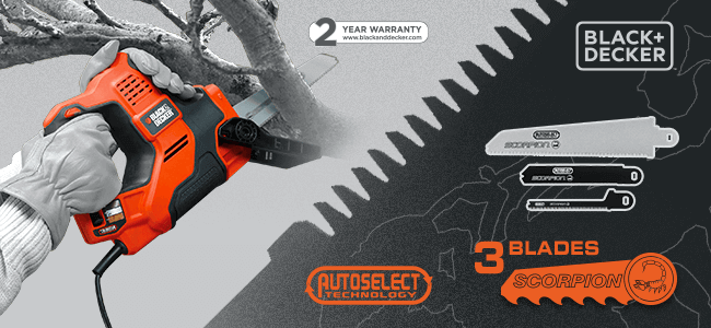 BlackDecker RS890K Autoselect Scorpion Saw