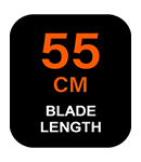 55cm Hardened Steel
Dual-action Blade BCHTS36 Blade Length Hardened Steel