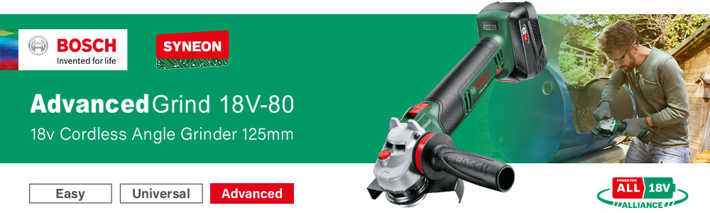 Bosch AdvancedGrind 18V-80 18v Cordless Angle Grinder 125mm