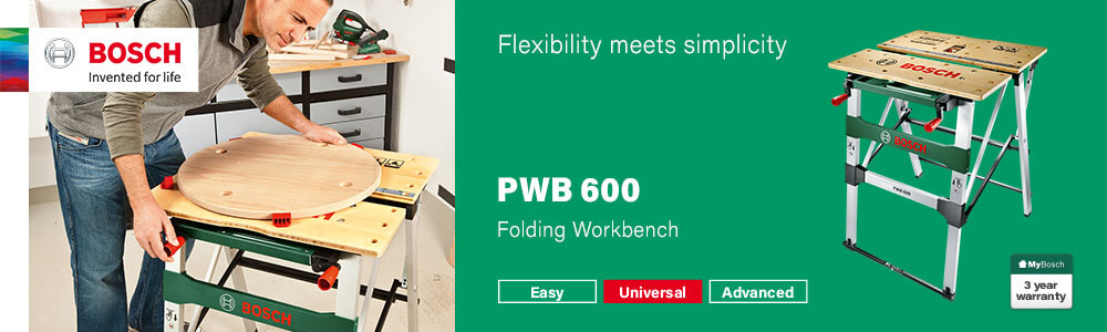 Bosch PWB 600
Folding Workbench Bosch PWB 600 Folding Workbench