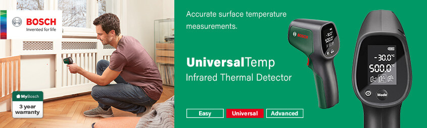Bosch 0603683101 UniversalTemp Infrared Thermal Detector Laser Thermometer