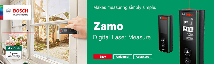Bosch 0603672900 ZAMO Laser Distance Measure Area Calculator