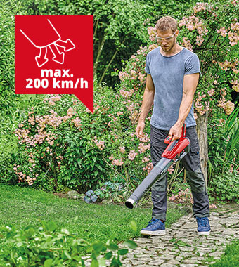 Einhell GE-LB 18-200 Li Ergonomic Brushless Axial Leaf Blower 200Kmh