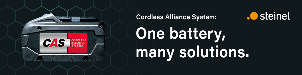 Cordless Alliance System:
One battery, many solutions.
Discover cordless freedom – cross-manufacturer! Steinel MH3 CAS Cordless Alliance System