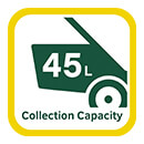 Webb WEPS400 Collection Bag Capacity