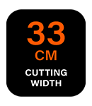 33cm Cutting Width BCMW3318 Cutting Width