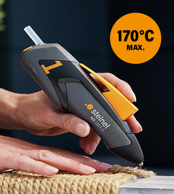 Steinel MOBILEGLUE 1007-S DIY Cordless Hot-Melt Glue compact Pen integrated Li-ION battery