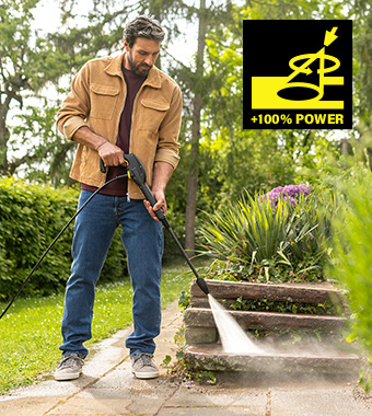 Ultra-compact, easy to transport and easy to
store: The K 2 Classic pressure washer is ideally
suited for lighter soiling around the home. Karcher K2 Classic Compact Pressure Washer Dirt Blaster spray lance soiling
