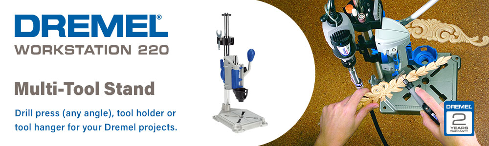 Dremel 220 Workstation Rotary Multi-Tool Stand Dremel 220 Workstation Rotary Multi Tool Stand