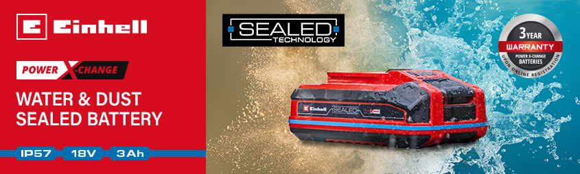 Einhell Power X-Change 18v Cordless Sealed Li-ion Battery 3ah