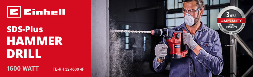 Einhell TE-RH 32-1600 4F SDS-Plus Rotary Hammer Drill