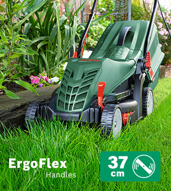 Bosch UNIVERSALROTAK 37-565 Rotary Lawnmower 370mm Lawnmowers