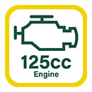 125 cc Engine Capacity Webb Supreme WER18HP4 Engine CC Capacity