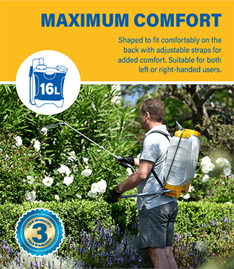 Hozelock 4716 Pulsar Plus Comfort Ergonomic 16L MultiJet 3-in-1 Nozzle