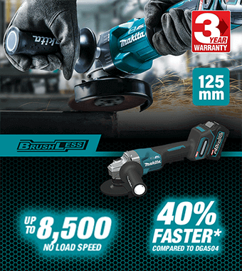 Makita GA013G Brushless Angle Grinder