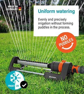 Aqua M Oscillating Sprinkler Puddle-Free