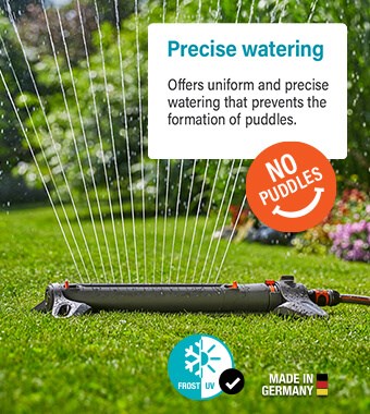 AquaZoom L Oscillating Sprinkler Puddle-Free