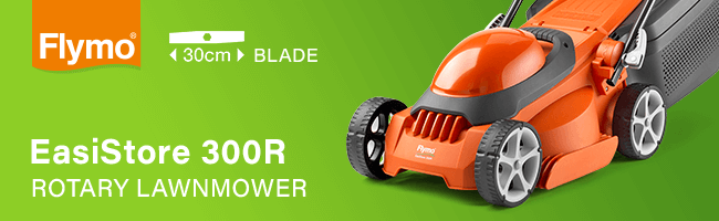 Flymo EASI STORE 300R Rotary Lawnmower 300mm