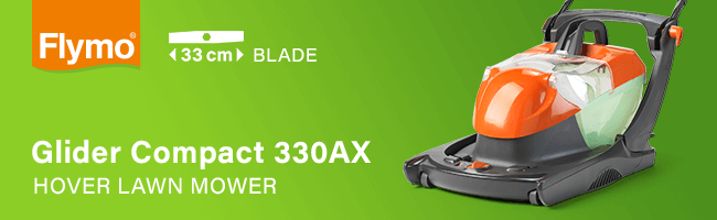 Flymo GLIDER COMPACT 330AX Collect Hover Mower 330mm