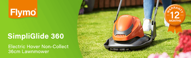 Flymo SIMPLI GLIDE 360 NonCollect Hover Mower 360mm