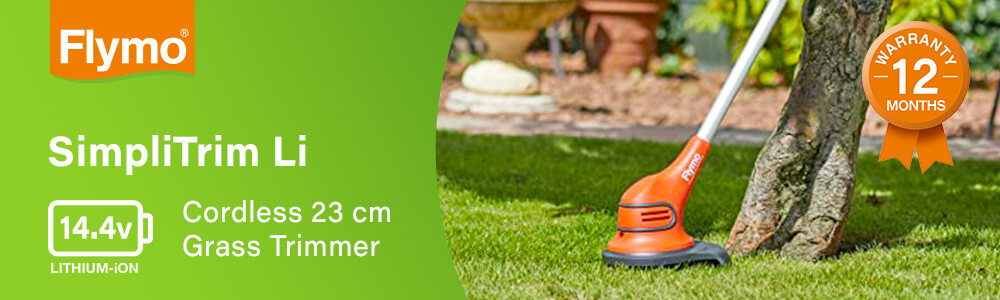Flymo SIMPLITRIM LI 14v Cordless Grass Trimmer 230mm Integrated Battery