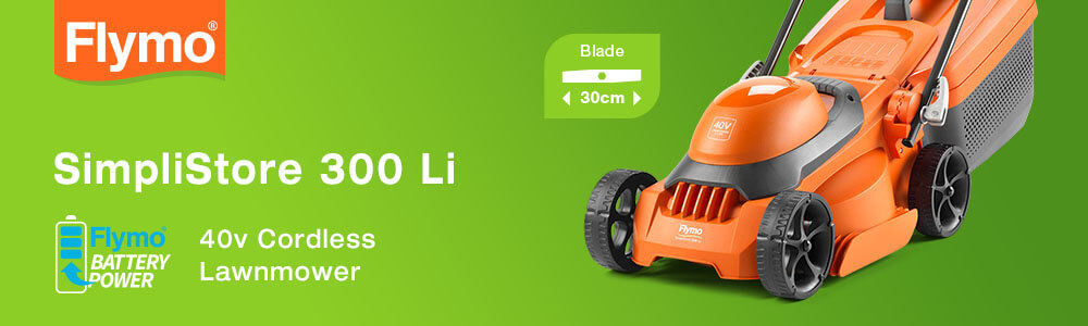Flymo SimpliStore 300 Li 40v Cordless Rotary Lawnmower