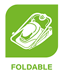SimpliGlide 360 Foldable Handles Storage