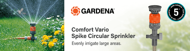 Gardena Comfort Vario Spike Circular Sprinkler